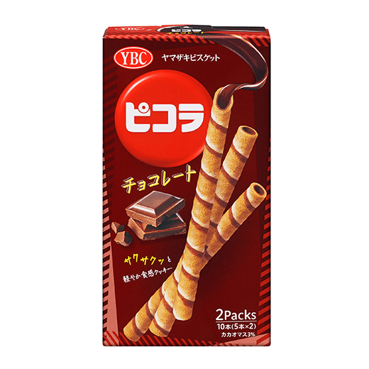 YBC Picola Chocolate Flavoured Roll Cookies