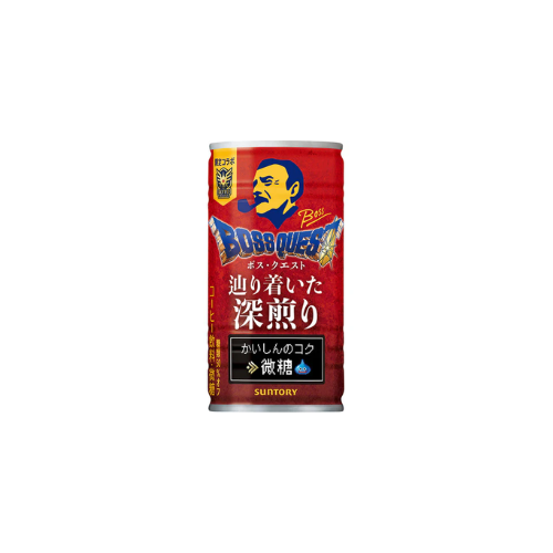 SUNTORY Boss Quest Coffee — Deep Roast Flavoured 185g