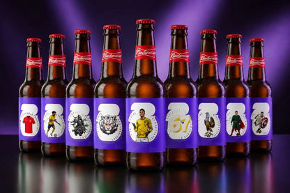 2026 World Cup Limited Edition Bottle Label Kit | DIY Party Stickers for Soccer Fans & Beer Lovers
