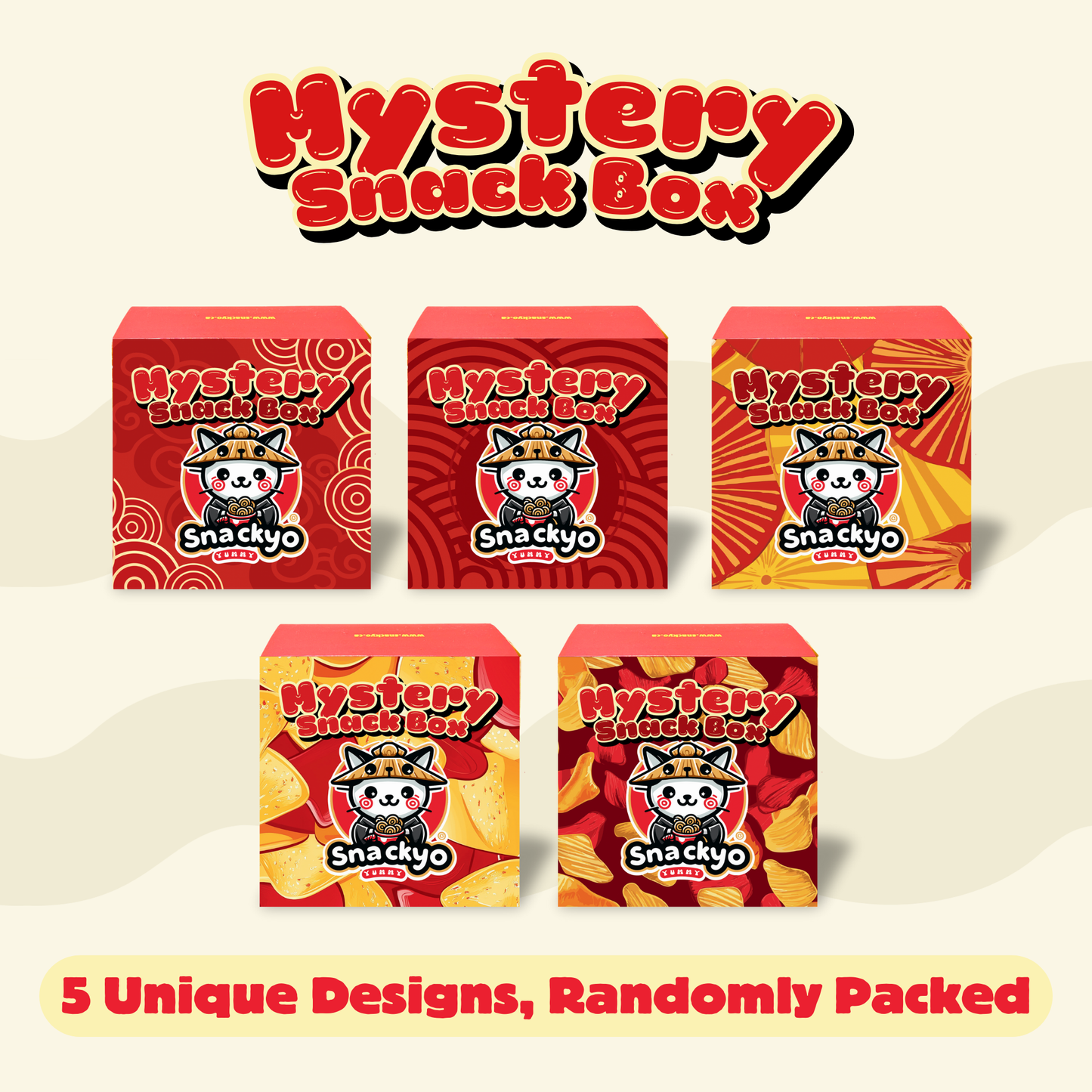 SNACKYO Mini Munchies Mystery Snack Box