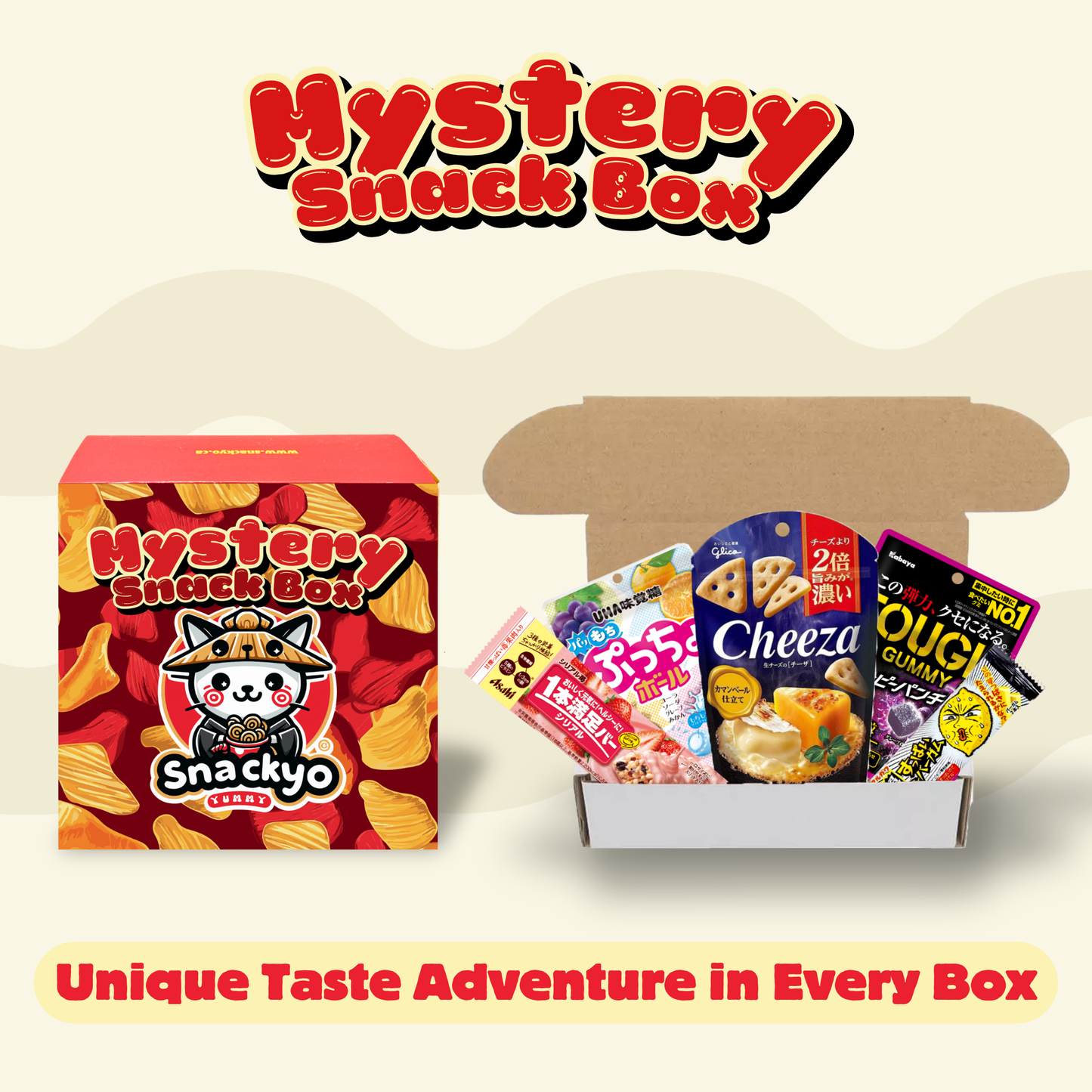 SNACKYO Mini Munchies Mystery Snack Box