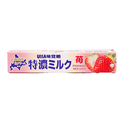 UHA TOKUNO Strawberry Milk Candy