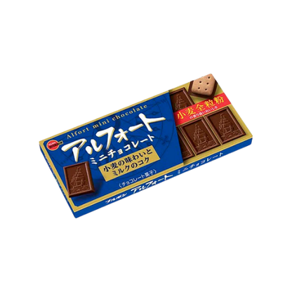 BOURBON Alfort Mini Chocolate Whole Grain Biscuits