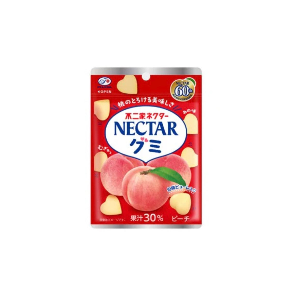 FUJIYA Nectar Peach Gummy 48g