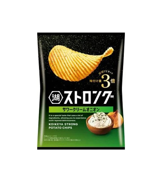 KOIKEYA Strong Deluxe Sour Cream Potato Chips