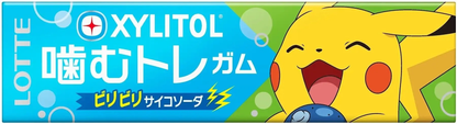 LOTTE Xylitol Gum Chewing Treasure Biribiri Psycho Soda 30g