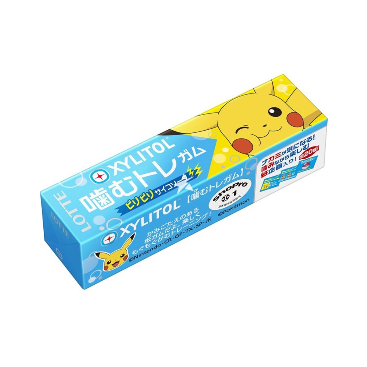 LOTTE Xylitol Gum Chewing Treasure Biribiri Psycho Soda 30g