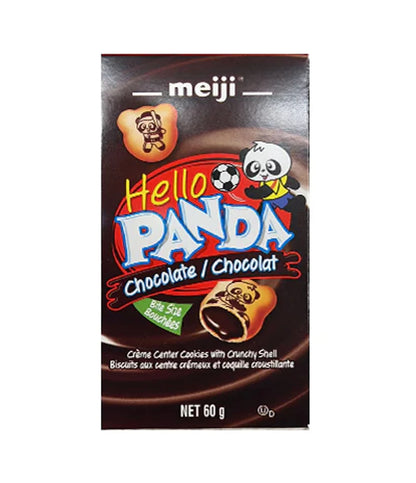 MEIJI Hello Panda Biscuits (Chocolate Flavored Filling 60g)