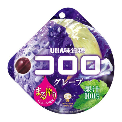 UHA Kororo Gummy Grape 48g