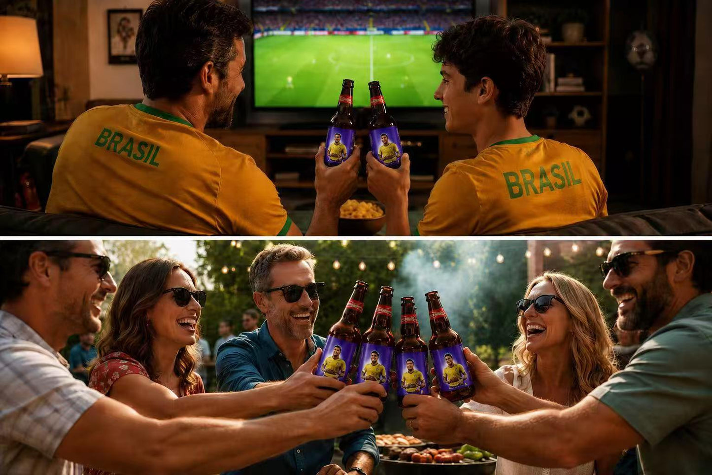 2026 World Cup Limited Edition Bottle Label Kit | DIY Party Stickers for Soccer Fans & Beer Lovers