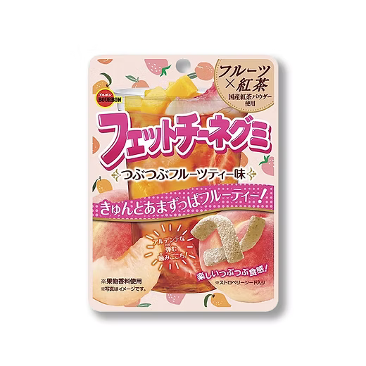 BOURBON Fettuccine Gummy (Fruit Tea 47g)