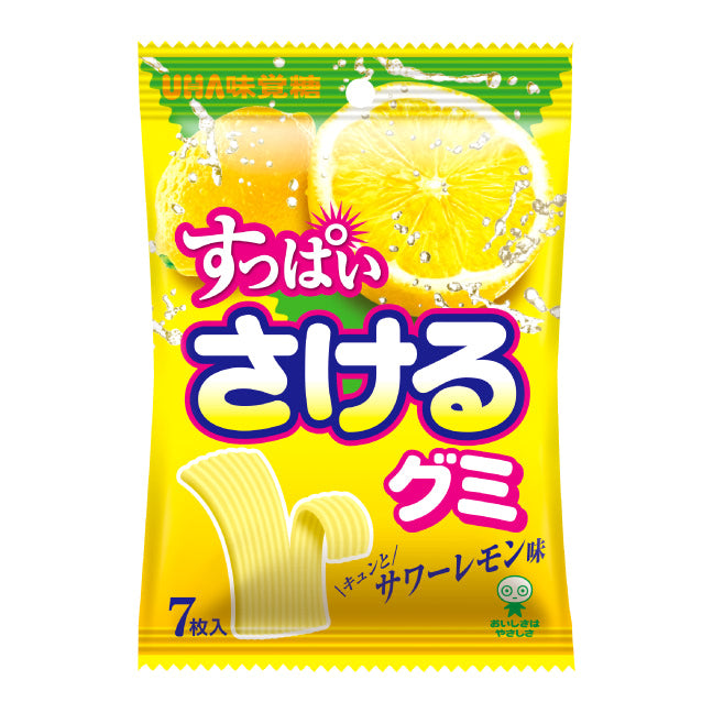 UHA Sakeru Lemon Gummy