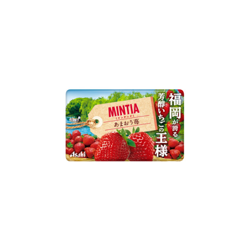 ASAHI Mintia Tablet Candy — Amaou Strawberry Flavoured 14g