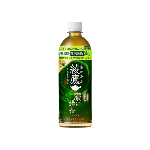 COCA COLA Ayataka Ryokucha — Koi Green Tea Flavoured 650ml