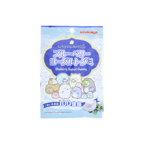 HAYAKAWA SEIKA Sumikko Gurashi Gummy — Blueberry Yogurt Flavoured 40g
