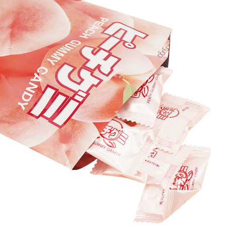 KASUGAI Gummy Candy — Peach Flavoured 107g